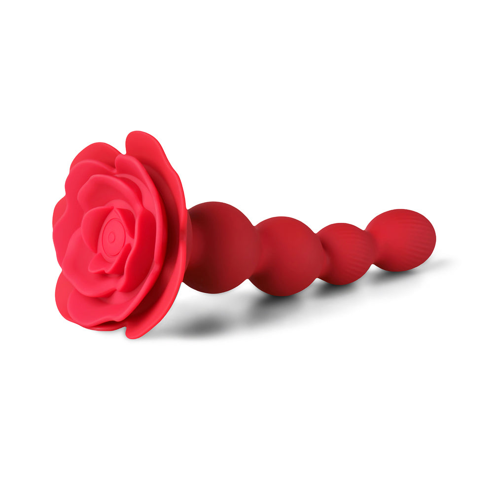 Bloomgasm Rose Twirl Vibrating & Rotating Anal Beads