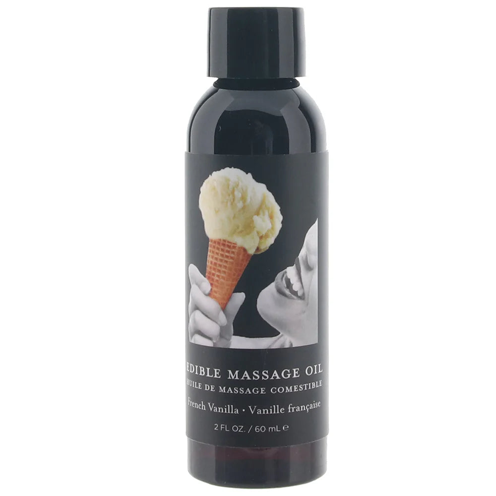 Edible Massage Oil in Vanilla