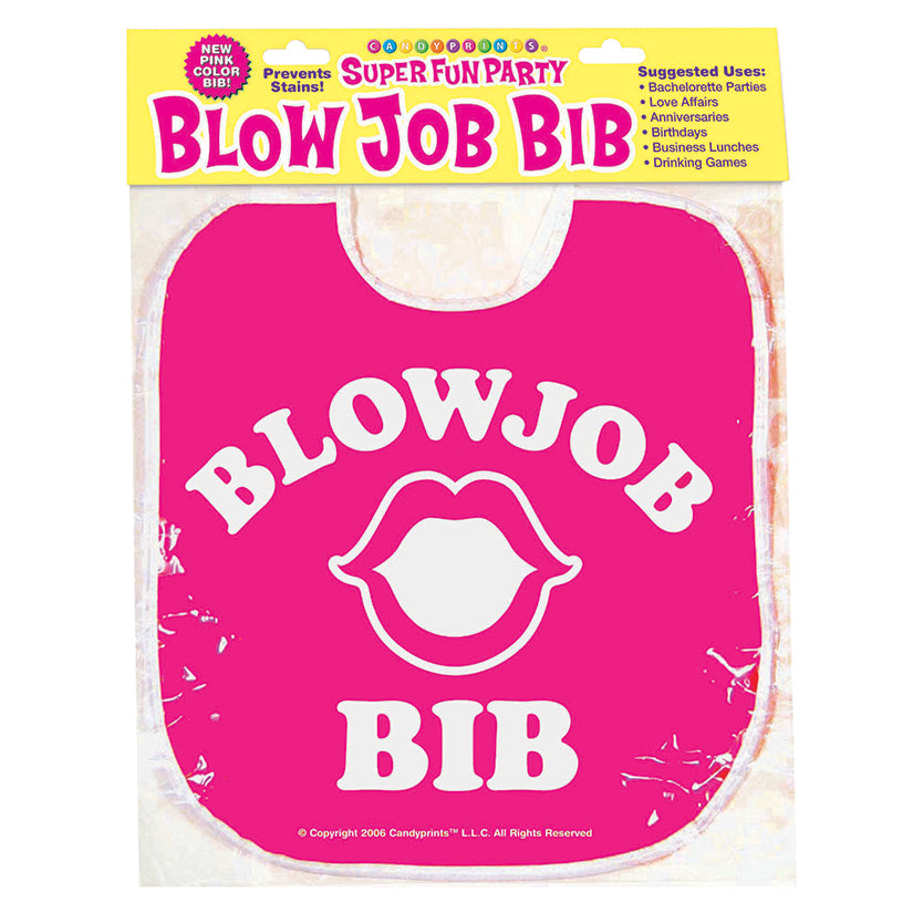 Blow Job Bib-Pink