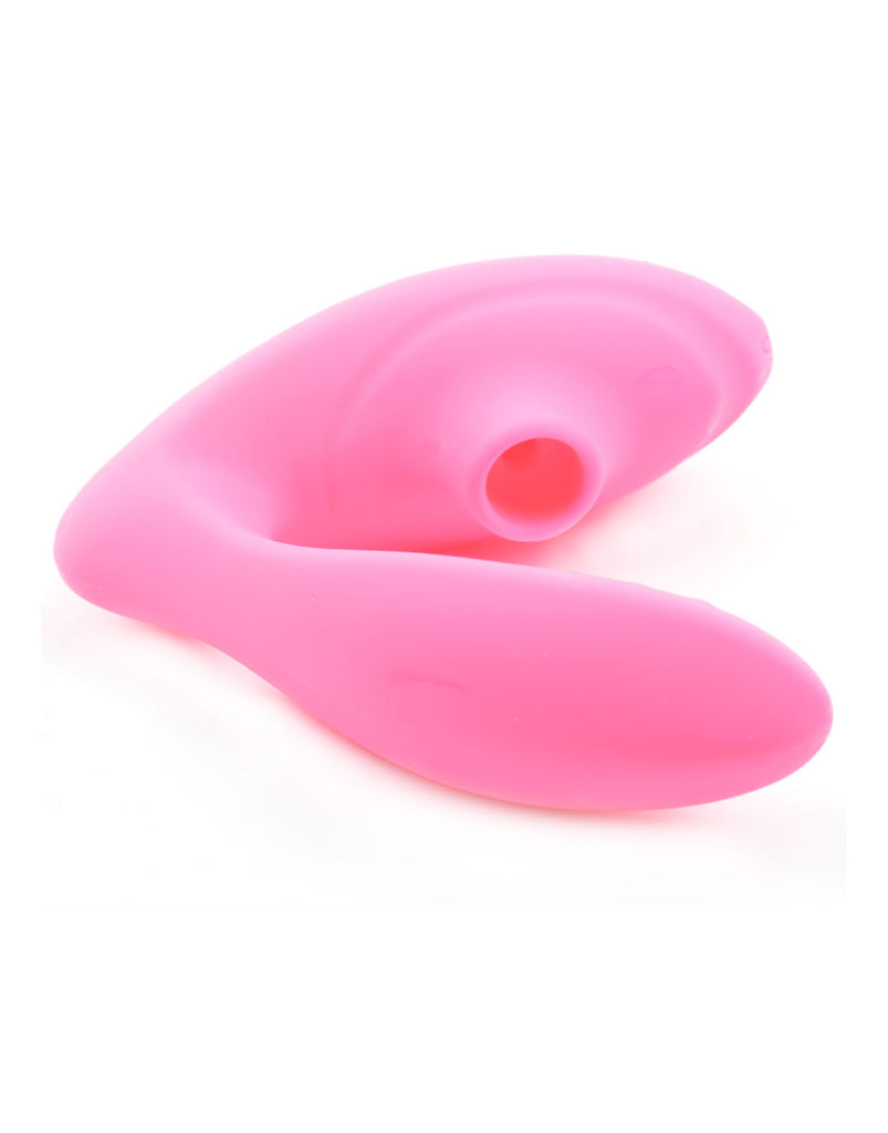Pink Clitoral Sucking Stimulator and G-Spot Vibrator