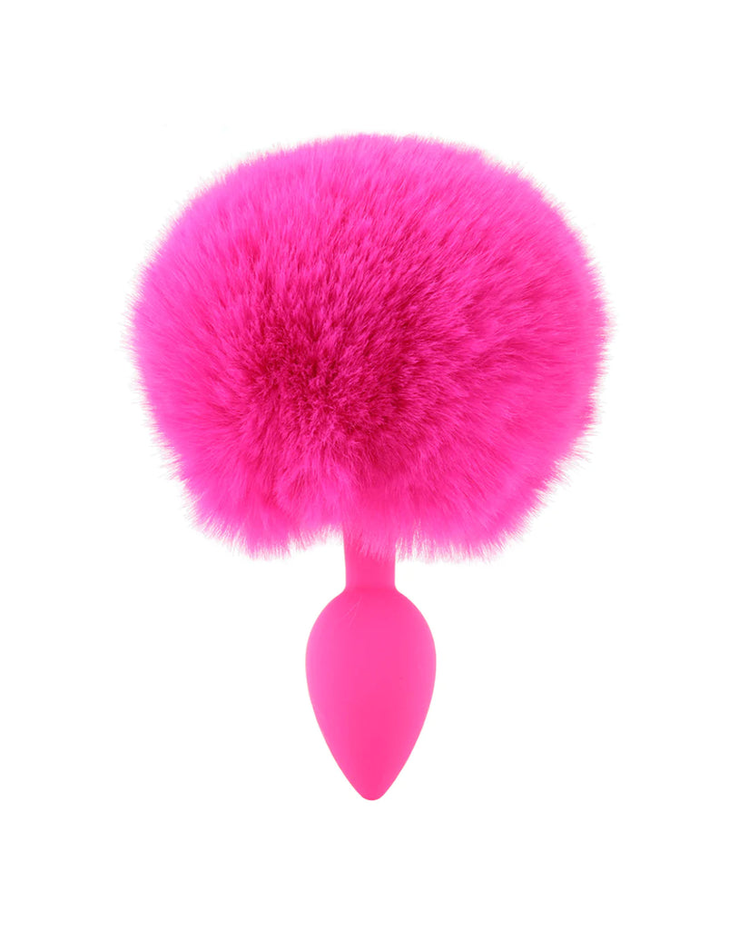 Bunny Tail Beginner Silicone Butt Plug