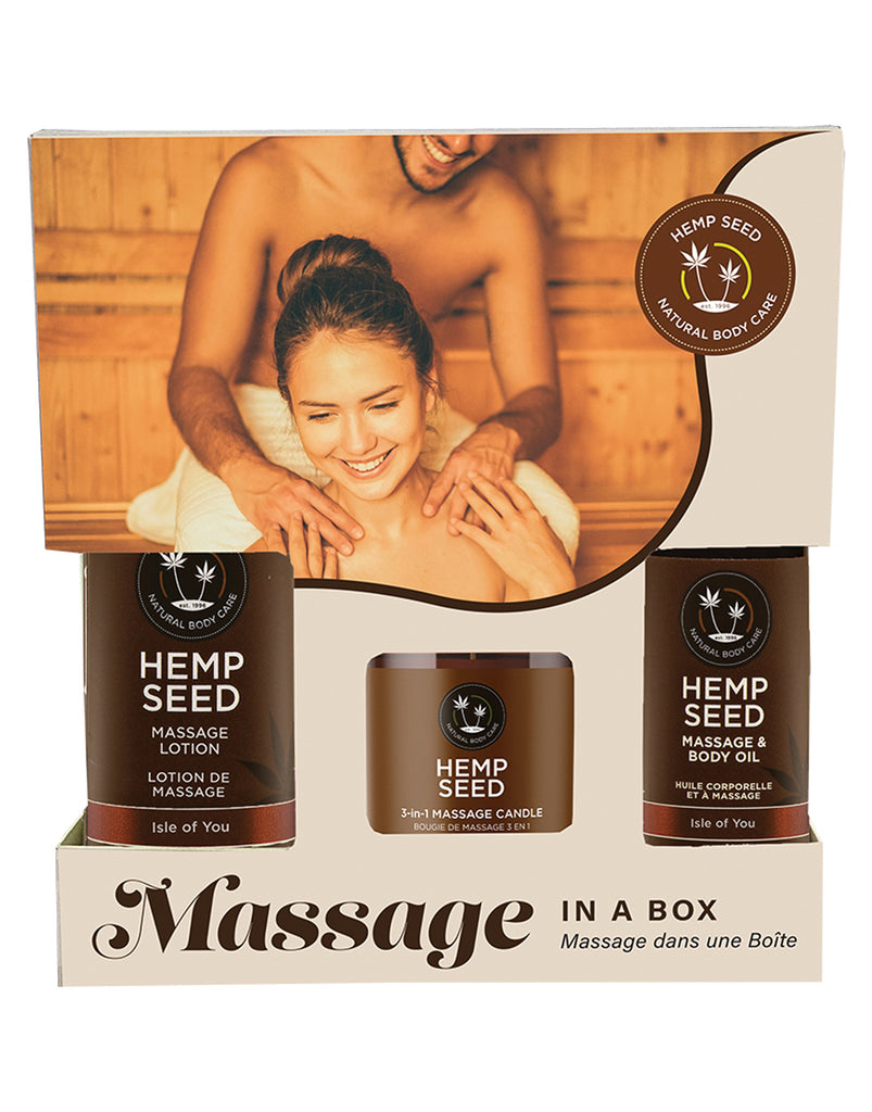 Earthly Body Massage In A Box Gift Set-Isle Of You
