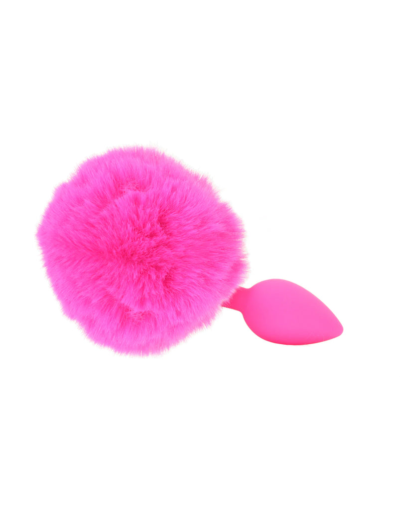 Bunny Tail Beginner Silicone Butt Plug