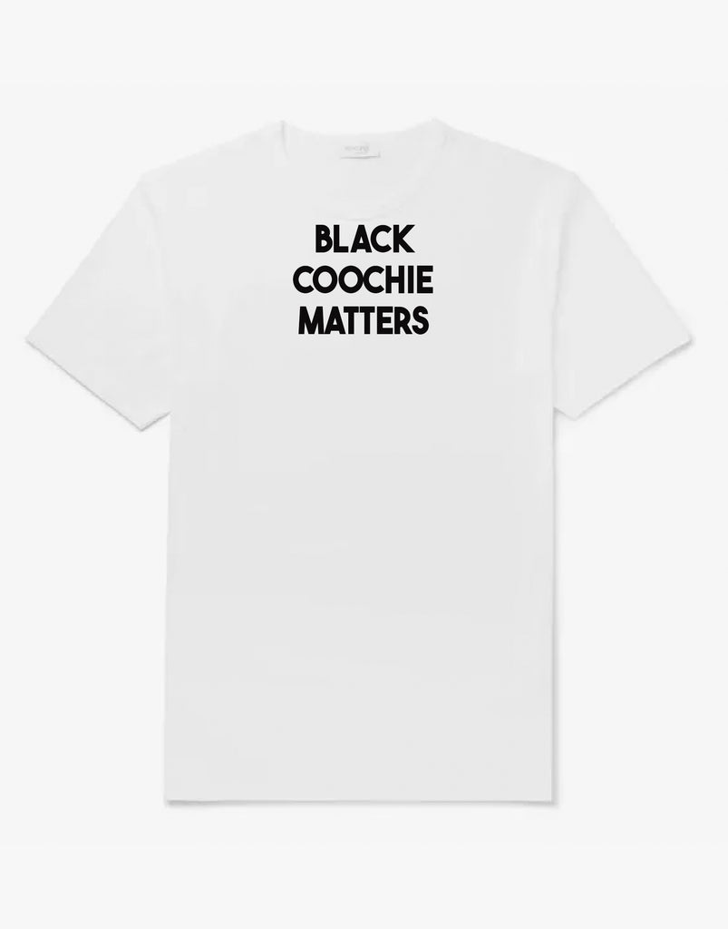 Black Coochie Matters Tee
