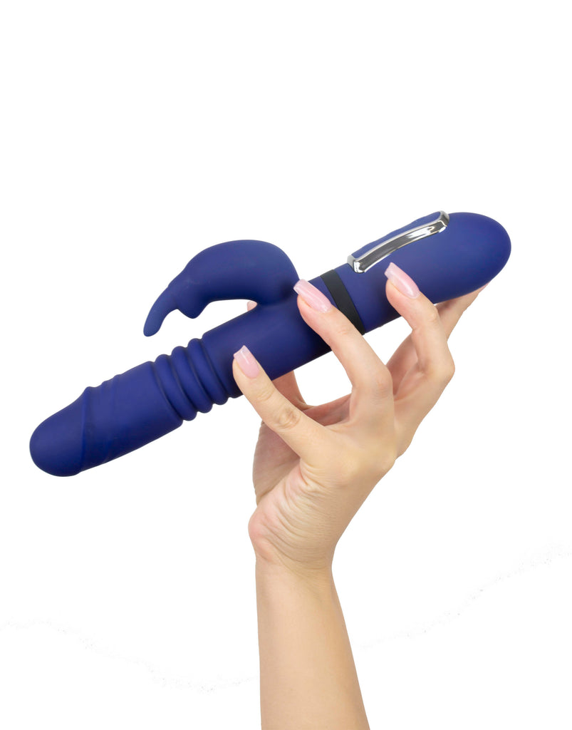 Gender X All In One Thrusting Rotating Rabbit Vibe