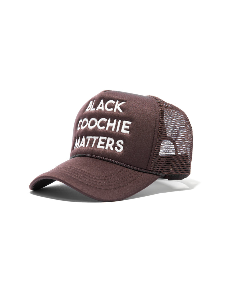 Black Coochie Matters Trucker Hat