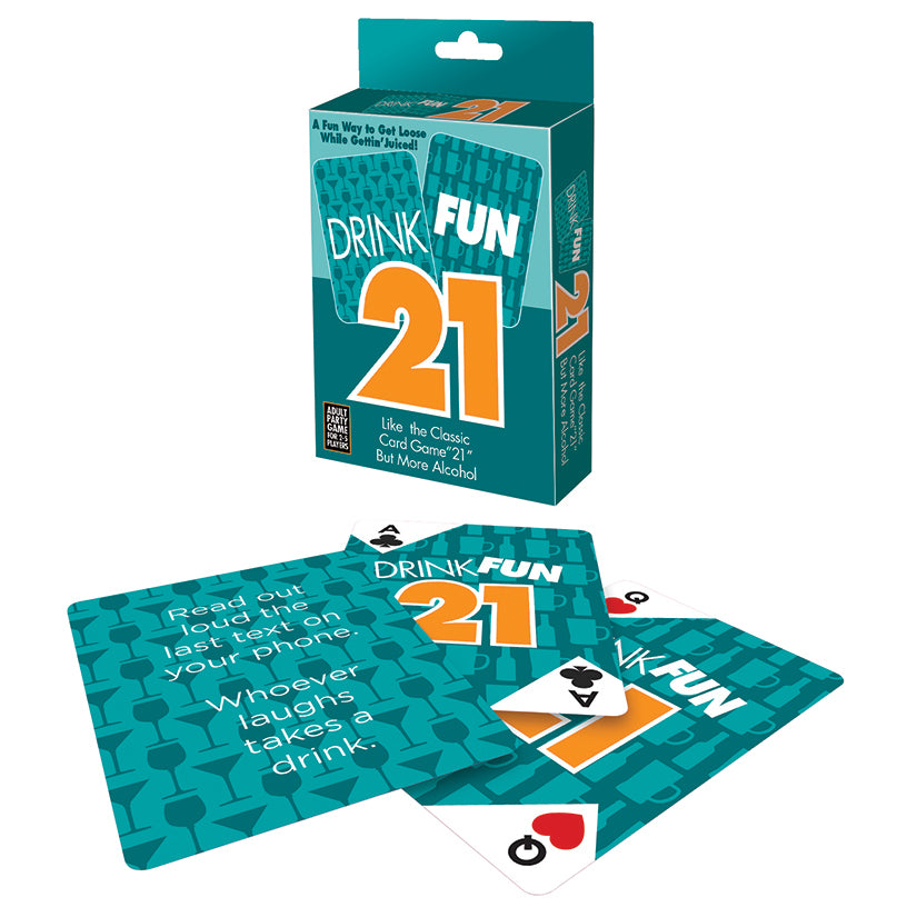 Drink Fun 21 Card Game