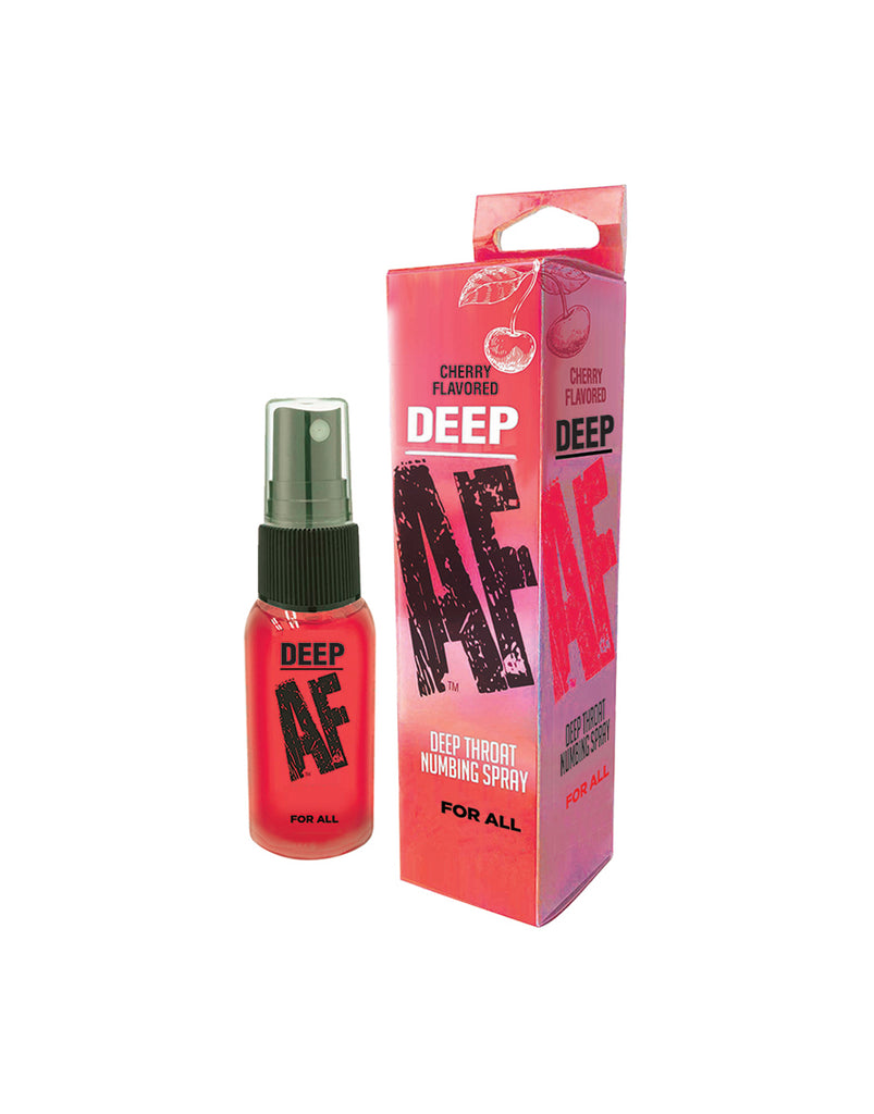 Deep AF Numbing Throat Spray- Cherry