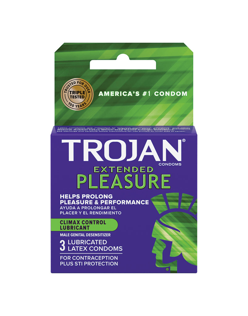Trojan Extended Pleasure (3 Pack)
