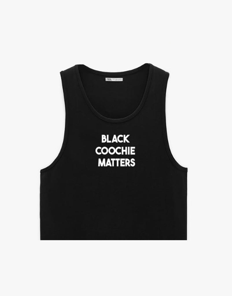 Black Coochie Matters Tank