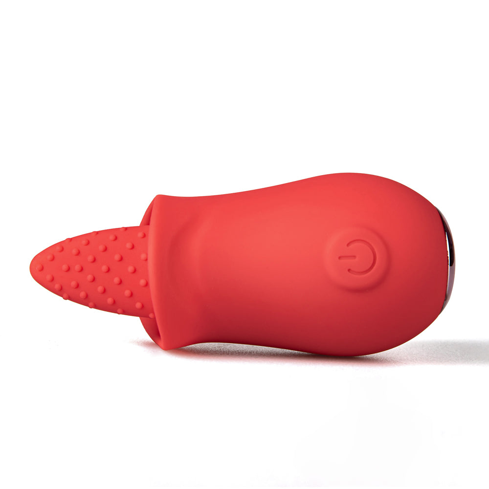 Flower Shape Massager with Tongue